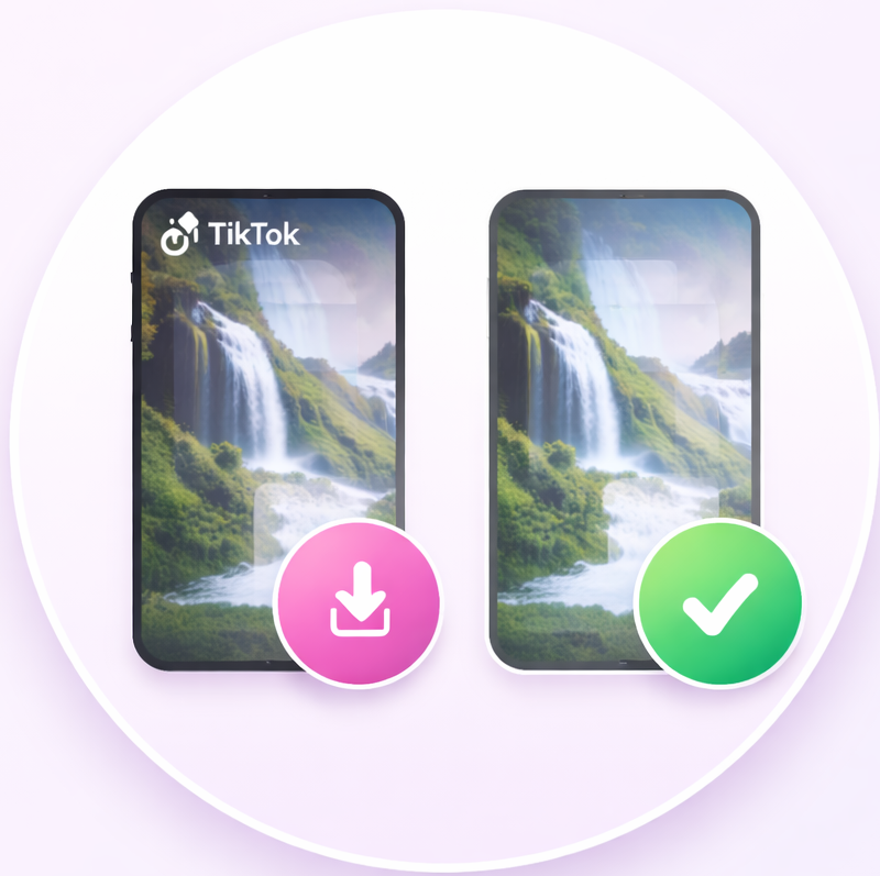 Watermark and No-Watermark Options